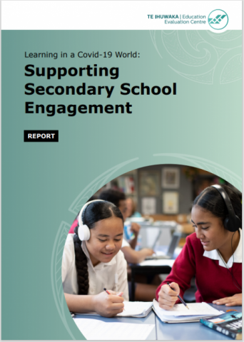 Learning in a Covid-19 World: Supporting Secondary School Engagement publication cover 