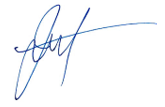 Jane Lee's signature 